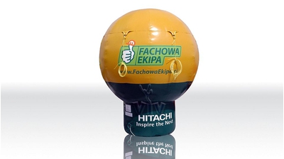 Воздушный шар с узким основанием