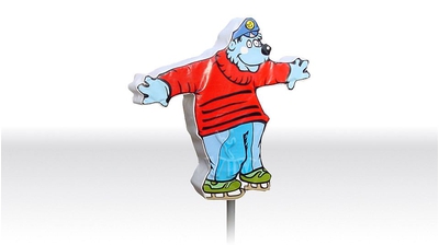 Матрац «Медведь на коньках»