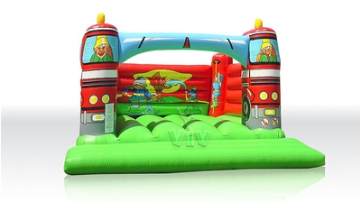 Замок «Пожарная машина» без крыши