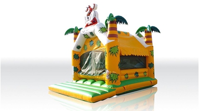 Бассейн с шариками «Джунгли» с крышей, пальмой и фигурой