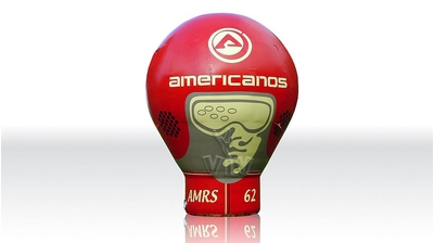 Воздушный шар с корзинкой без сужения