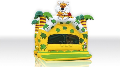 Бассейн с шариками «Джунгли» с крышей, пальмой и фигурой