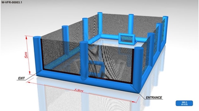 Пейнтбольная площадка (без пола)
