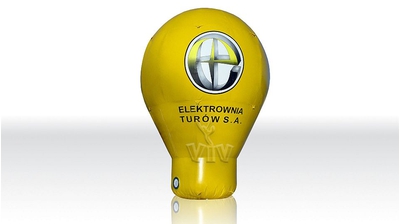 Воздушный шар с корзинкой без сужения