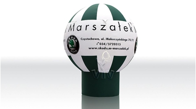 Воздушный шар с узким основанием