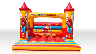 Замок «Весёлый клоун» без крыши