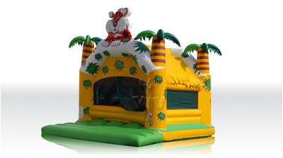 Бассейн с шариками «Джунгли» с крышей, пальмой и фигурой