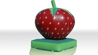 Фигура «Клубника» с пьедесталом
