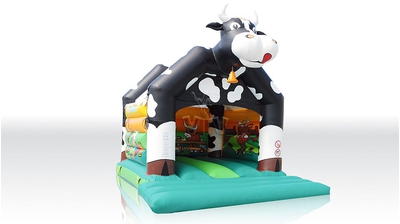 Замок «Коровка» с крышей и фигурой